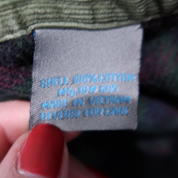 Elkmont Shirt Mens L Green Flannel Plaid Button Down Long Sleeve Outdoors Casual - Picture 11 of 14